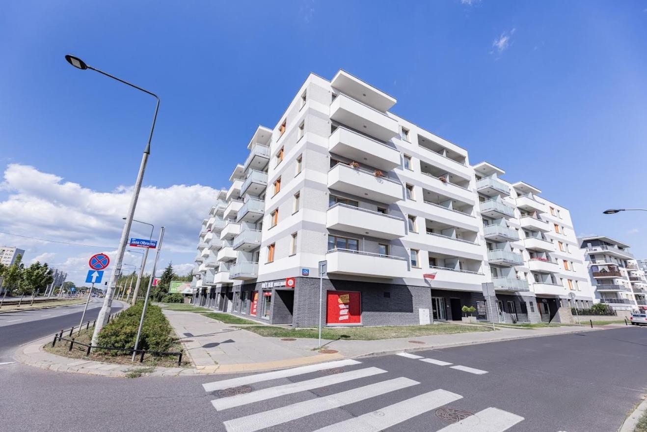 Fajny Apartament Z Parkingiem, Obok Metra. Varsovia Exterior foto